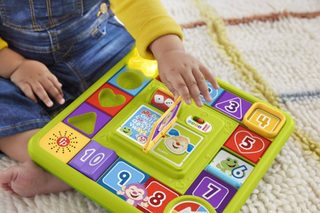 FISHER PRICE Pejskova zábavná baby hrací deska na baterie Světlo Zvuk