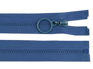 Kostěný zip 4 mm dělitelný s kroužkem délka 30 cm
