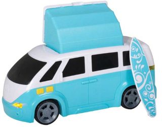 Teamsterz auto karavan 35cm na baterie Světlo Zvuk plast