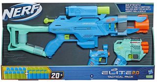 Nerf Elite 2.0 Tactical Pack (3 blastery, 20 šipek) Hasbro