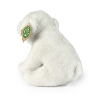 Plyšový medvěd lední sedící 20 cm ECO-FRIENDLY