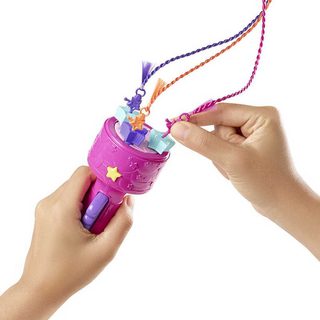 Barbie princezna s barevnými vlasy (kompletní sada) Mattel