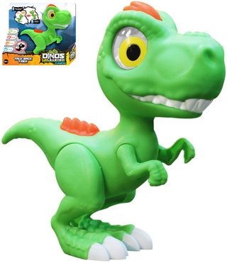Dinosaurus T-Rex baby zvířátko opakovací na baterie REC Světlo Zvuk