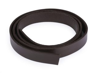Kožený popruh / ucho na tašky - polotovar šíře 20 mm