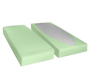 Elastické rychloupínací prostěradlo Zelená /352