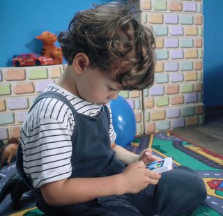 Telefon naučný baby dětský dotykový mobil MOUDRÁ SOVA