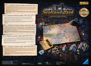 Scotland Yard: Sherlock Holmes (společenská hra, Ravensburger)
