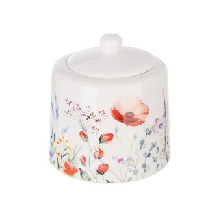 Cukřenka porcelánová MÁK pr. 9,3 cm O0488 - dia 9,3 x 9 cm,o.320ml