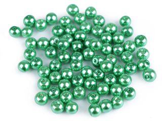Skleněné voskové perly Ø6 mm 50g