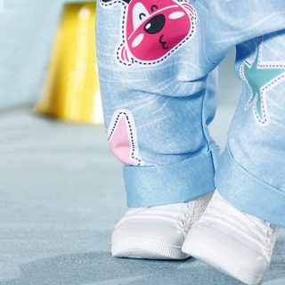 ZAPF Baby Born overal džínový deluxe obleček pro panenku mininko 43cm