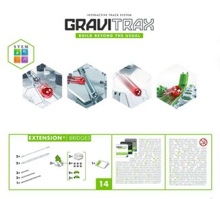 RAVENSBURGER Stavebnice GraviTrax Mosty rozšíření ke kuličkové dráze
