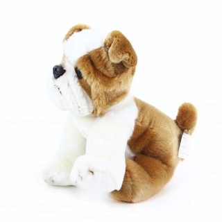 Plyšový pes bulldog 30 cm