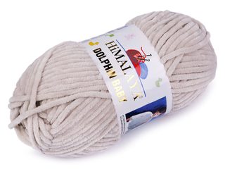 Pletací žinylková příze Dolphin Baby 100 g