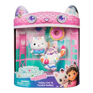 SPIN MASTER Gábinin Kouzelný Domek Film Dvojbalení Figurek Queen Kitty Fairy a Kitty Gnome