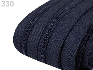 Zip spirálový 3 mm metráž pro jezdce typu POL 5 metrů