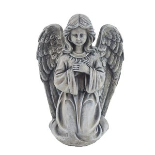 Dekorace anděl X6456/2 - 13,5 × 8 × 17 cm