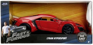 Jada Lykan Hypersport 19 cm (Rychle a zběsile, kov, volný chod)