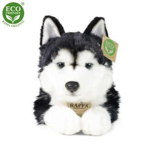 Plyšový pes husky 36 cm ECO-FRIENDLY