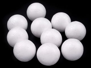Koule Ø2,5 cm polystyren balení 20 ks