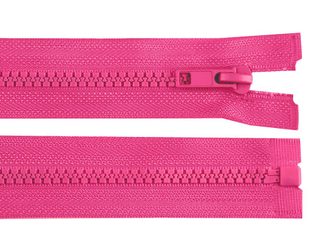 Kostěný zip šíře 5 mm délka 80 cm (bundový)