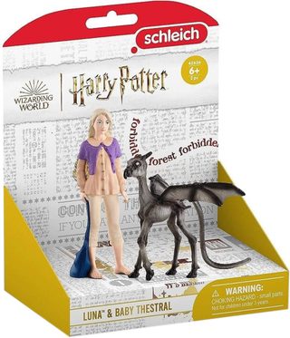 SCHLEICH Harry Potter set figurka Lenka Láskorádová a mládě Testrála plast