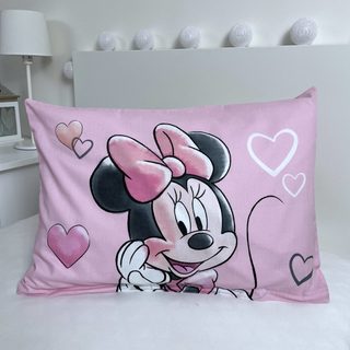 Disney povlečení do postýlky Minnie Powder pink baby 100x135, 40x60 cm