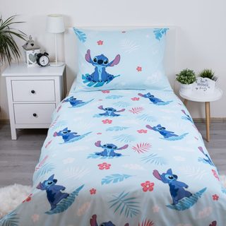Povlečení Lilo a Stitch Blue 140x200, 70x90 cm