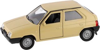 WELLY Auto model Škoda Favorit kov 11cm volný chod 1:34 různé barvy
