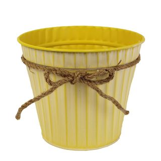Obal kulatý žlutý K1519-02 - dia 15 x 12,5 cm