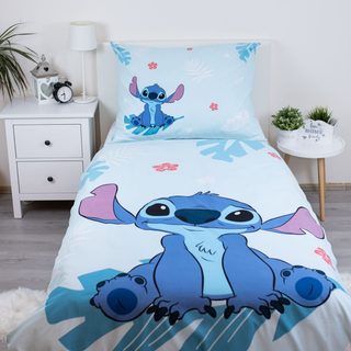 Povlečení Lilo a Stitch Blue 140x200, 70x90 cm
