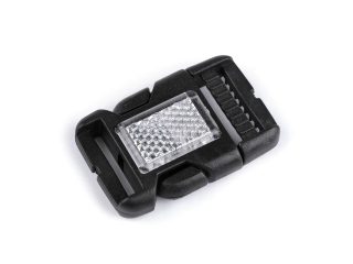 Spona trojzubec s odrazkou šíře 25 mm 2 páry