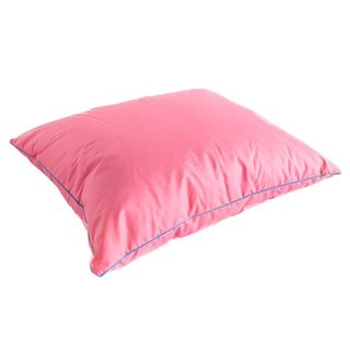 Péřový set KOMFORT: Prošívaná přikrývka 140x200 (1800g) + Polštář 70x90 (1750g) – Růžová