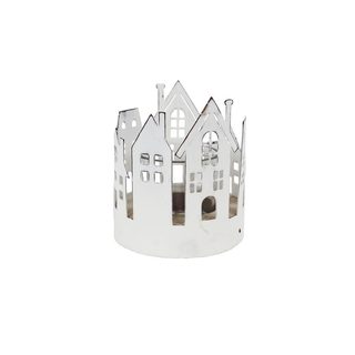 Dekorační svícen na 1 svíčku K3448 - dia 8,2 x 9,5 cm