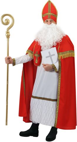 KARNEVAL Šaty Mikuláš exkluzivní pro dospělé E-obal *KOSTÝM*
