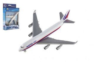 Letadlo Welly Boeing 747 plast/kov 15cm