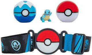 ORBICO Clip and Go Poké Ball Belt set pás se 2 míčky a postavičkou Pokémon