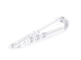 Plastová spona / svorka na košile, kalhoty 10x45 mm 200 kusů