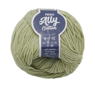 Příze ALLY cotton Zelená /019