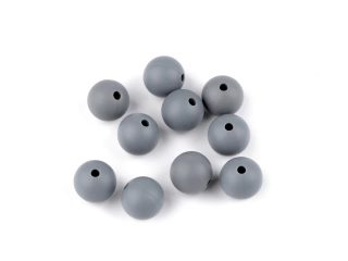 Silikonové korálky Ø9 mm 10 ks