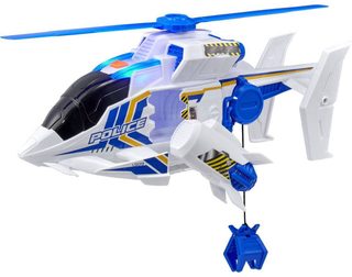 Teamsterz záchranářská helikoptéra s navijákem (světlo, zvuk, baterie)