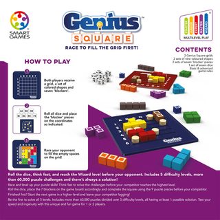 MINDOK HRA Smart Genius square logická