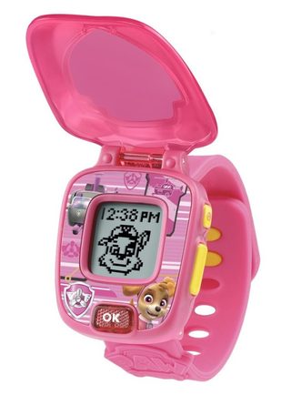 VTECH Mluvící hodinky Skye Tlapková Patrola 4 hry na baterie CZ Světlo Zvuk