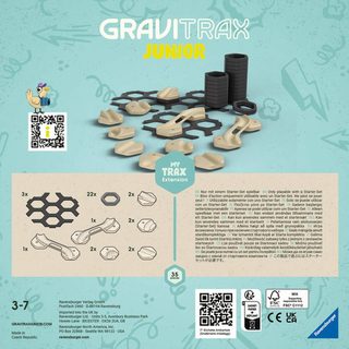 RAVENSBURGER Stavebnice GraviTrax Junior Dráha rozšíření ke koulodráze