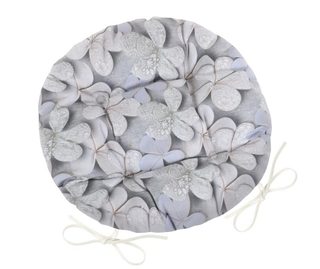 Sedák DITA kulatý prošívaný Šedá 62/401 průměr 40 cm