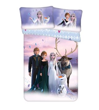 Disney povlečení do postýlky Frozen Elements baby 100x135, 40x60 cm