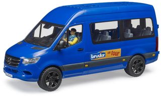 Bruder MB Sprinter mikrobus s figurkou 1:16 02681