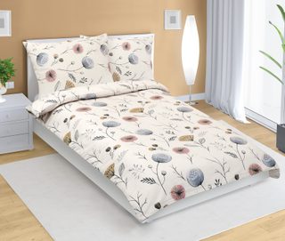 Povlečení flanelové Béžová,Růžová,Béžová 12/709 140x200, 70x90 cm