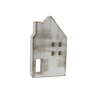 Dekorace domeček D6862 - 7 x 2.5 x 12 cm