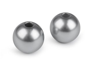 Plastové voskové korále Ø30 mm 2 kusy
