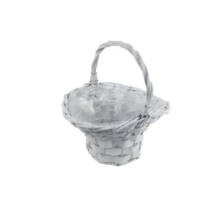 Koš dekorační s plastem P2228/A - 25×19 x13/14/26 cm